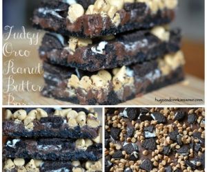 Oreo Peanut Butter Fudge Bars