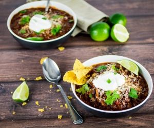 Slow Cooker Turkey Chili