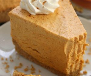 No Bake Pumpkin Cheesecake