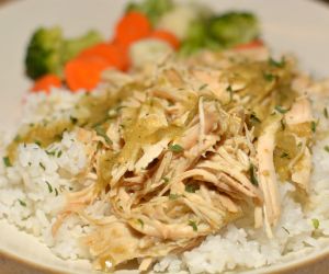 Slow Cooker Salsa Verde Chicken