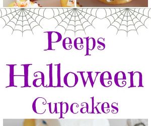 PEEPS Halloween Cupcakes