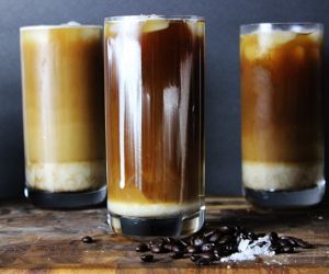 Iced Sea Salt Coffee (Cold Brewed)