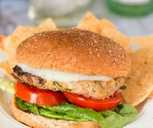 Parmesan Squash Turkey Burgers