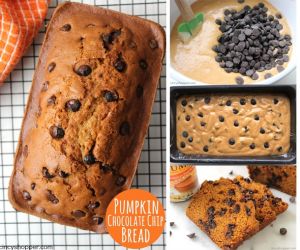 Pumpkin Chocolate Chip Bread