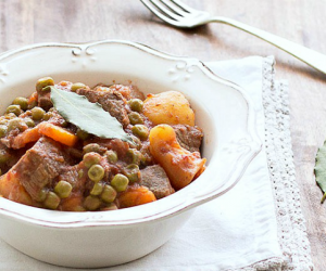 Slow cooker Italian beef stew