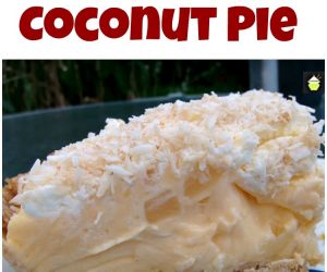 Tropical Coconut Pie