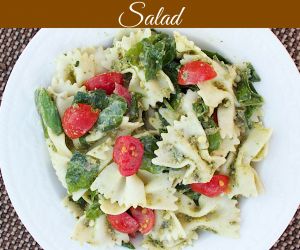 Bowtie Pesto Pasta Salad