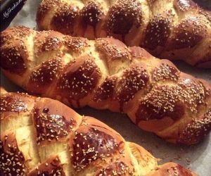 Tsoureki. Greek Easter Bread