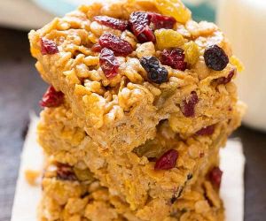 No-Bake Breakfast Cereal Bars