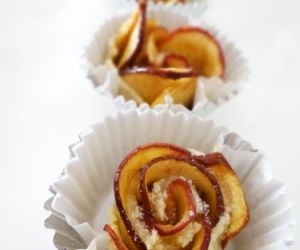 Apple Rose Flower Pastries