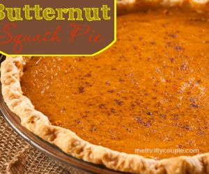 Butternut Squash Pie