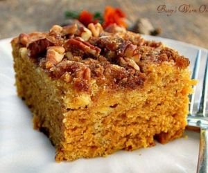 Pumpkin Cream Cheese Coffee Cake