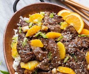 Orange Beef Stir Fry