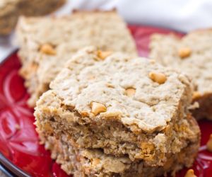 Maple Butterscotch Cookie Bars