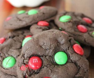 Chocolate Cake Mix Cookies