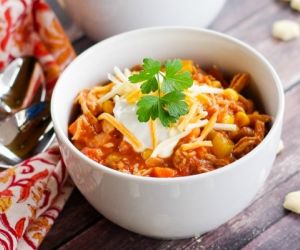 Frank's Game Day Buffalo Chicken Chili