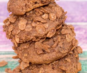 Cocoa Pebbles Chocolate Pudding Cookies