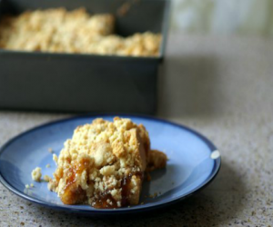 Fig Crumble Bars