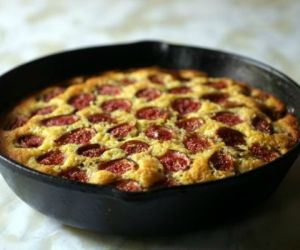 Fig Cornmeal Cake