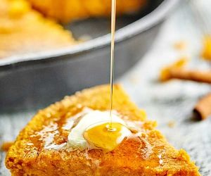 Vegan Pumpkin Cornbread