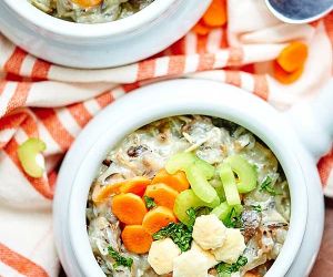 Crockpot Chicken Wild Rice Soup