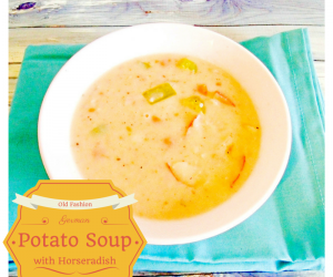 GERMAN POTATO SOUP WITH HORSERADISH