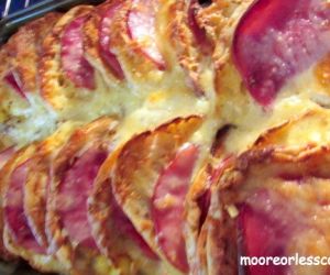 English Muffin, Ham and Egg Strata ( Overnight Bake)