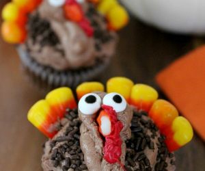 Easy Turkey Cupcakes