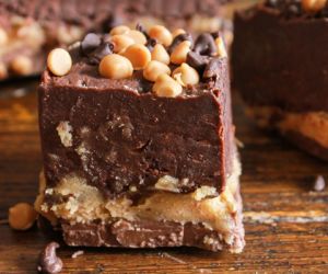 Double Chocolate Peanut Butter Fudge