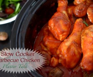 Slow Cooker Barbecue Chicken