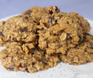 Oatmeal Raisin Cranberry Cookies