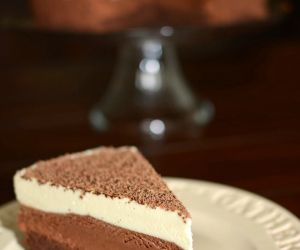 Triple Chocolate Mousse Cake