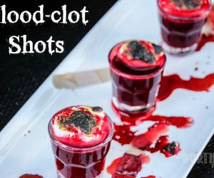 Blood Clot Shots | Halloween Drink