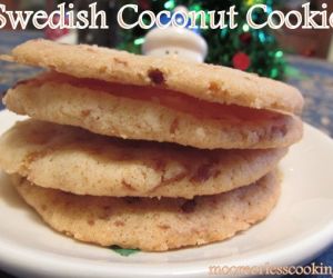 Swedish Coconut Cookies