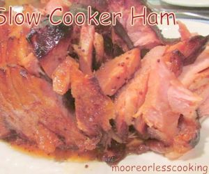 SLOW COOKER HAM