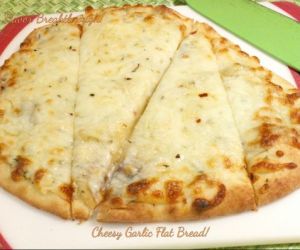 Cheesy Garlic Flat Bread!