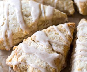 Maple Cream Scones