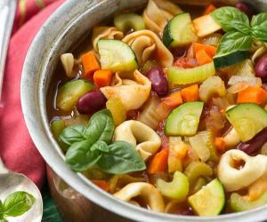 Tortellini Minestrone Soup