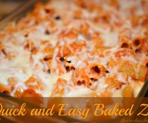 Quick and Easy Baked Ziti