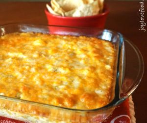 Hot Cheesy Mexican Corn Dip