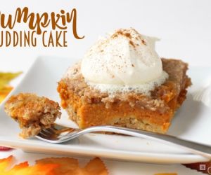 PUMPKIN PUDDING CAKE