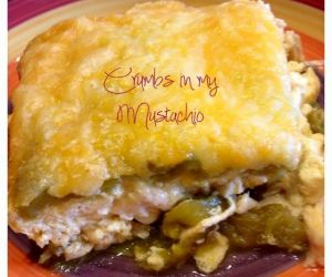 Chicken Chili Relleno Casserole