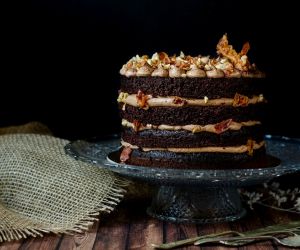 Chocolate Bacon Cake