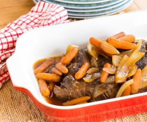 Molasses and Vinegar Crock Pot Beef Roast