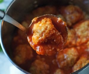 Creamy Tomato Soup with Cheddar Bay Dumplings