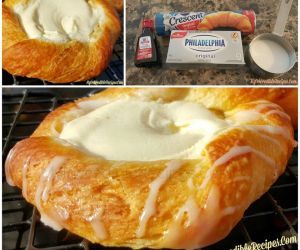 Easy Crescent Cheese Danishes