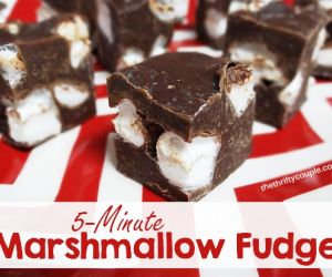 5-Minute Microwave Marshmallow Fudge