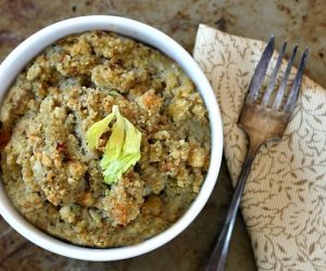 Homemade Southern-style Cornbread Dressing