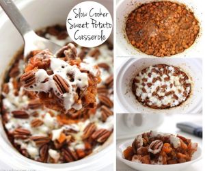 Slow Cooker Sweet Potato Casserole