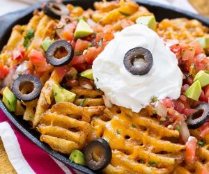 Waffle Fry Nachos